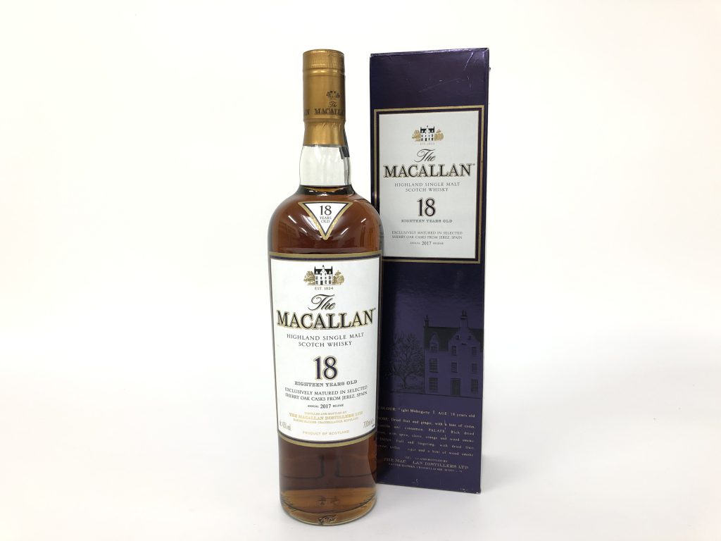 マッカラン 18年 2017 シェリーオークカスク MACALLAN-silversky