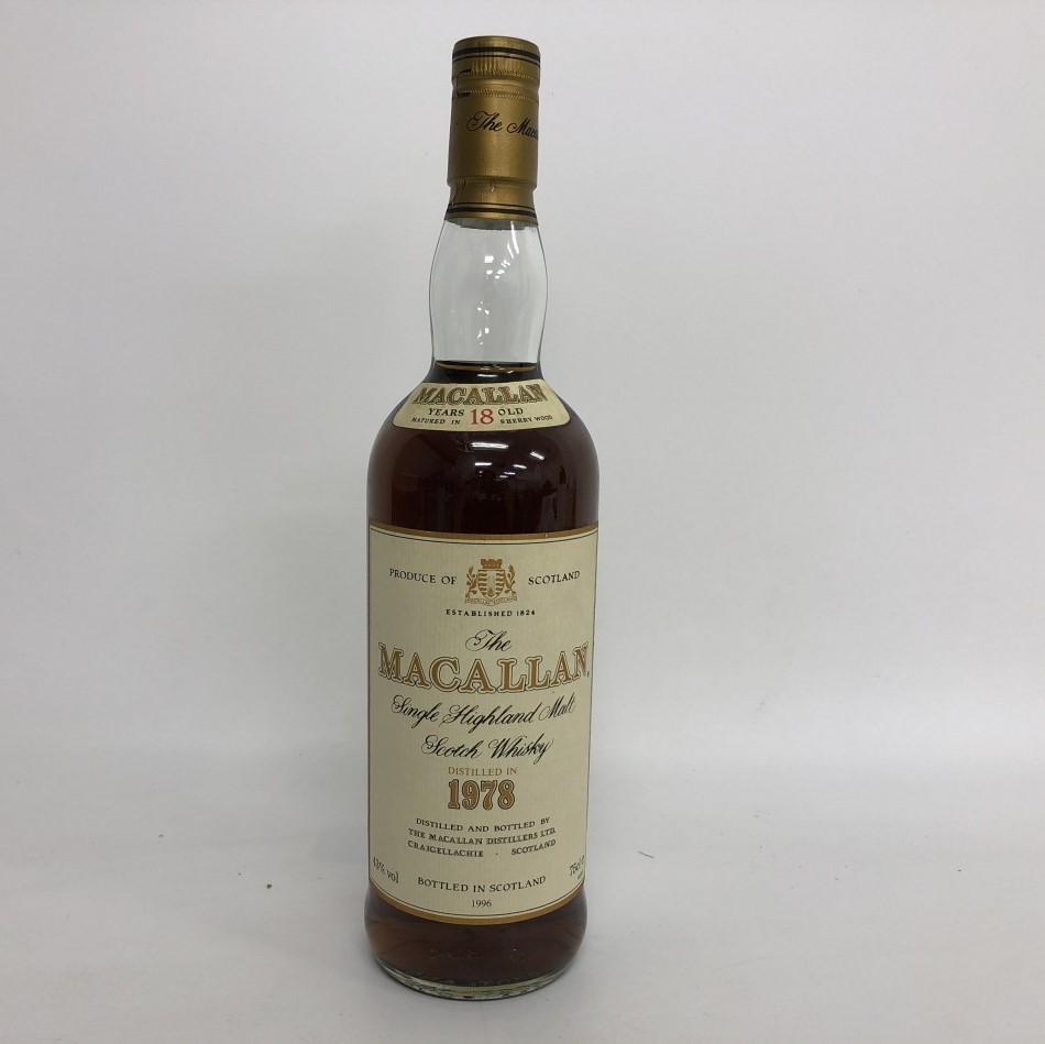 マッカラン 18年 1978 シェリーウッド 750ml - ウイスキー