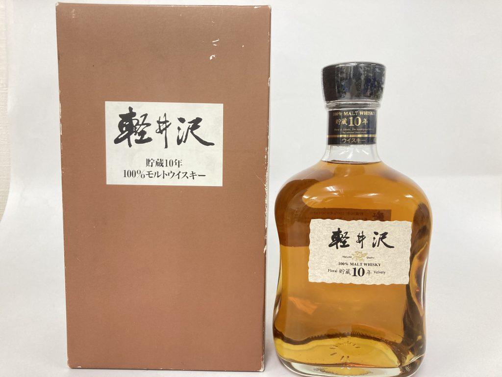 しばらくお待ちください【未開栓】メルシャン 軽井沢シングルモルト10年 ウィスキー【箱付き】