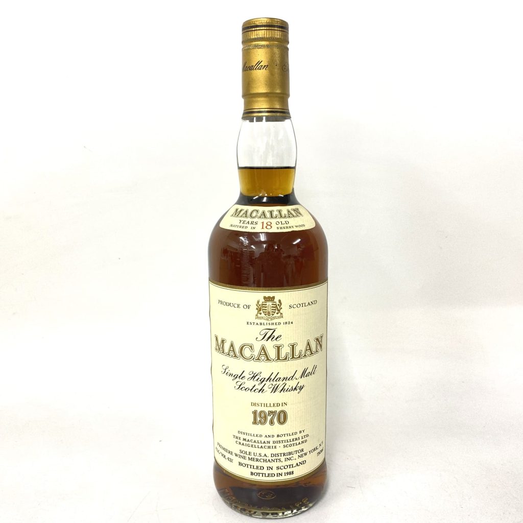 (R88-63) 未開栓 マッカラン MACALLAN 12年 シングルモルト シェリーオークカスク ウイスキー 40% 700ml 2本セット  1本1000万円超え！生産数わずか15本！ヴィンテージマッカランの魅力