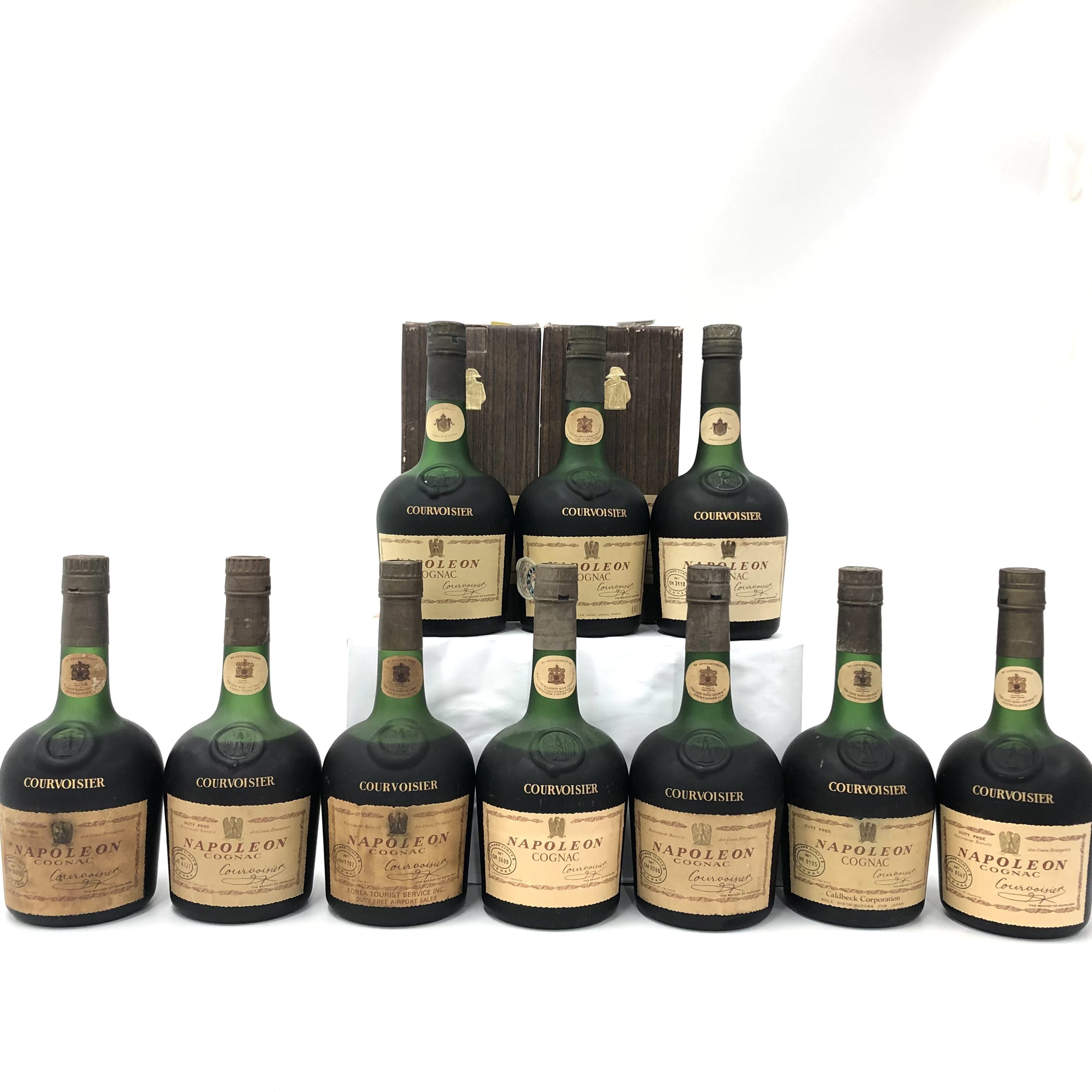 ブランデー クルボアジェ ナポレオン 旧 10本セット - 国内最大級お酒